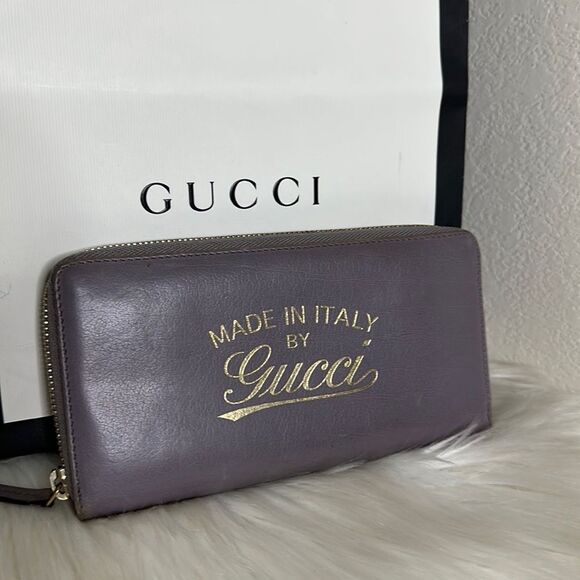 💯Authentic Gucci Zipped Around Long Wallet🍀 - Picture 11 of 15
